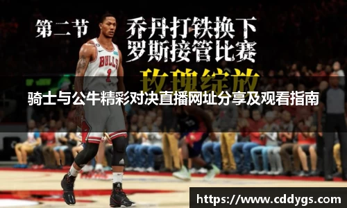 骑士与公牛精彩对决直播网址分享及观看指南