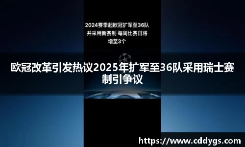 欧冠改革引发热议2025年扩军至36队采用瑞士赛制引争议